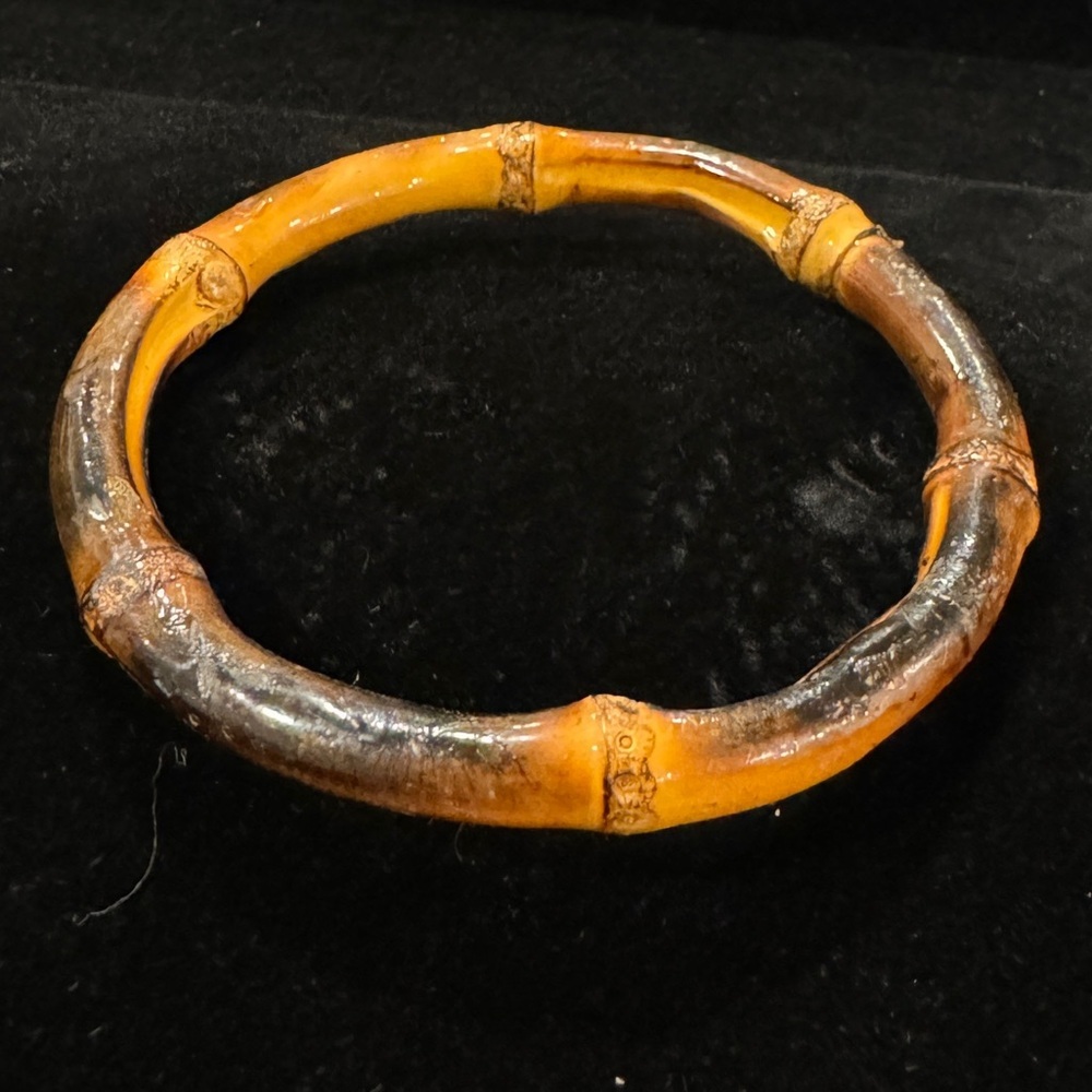 Vintage Bamboo Bangle Bracelet